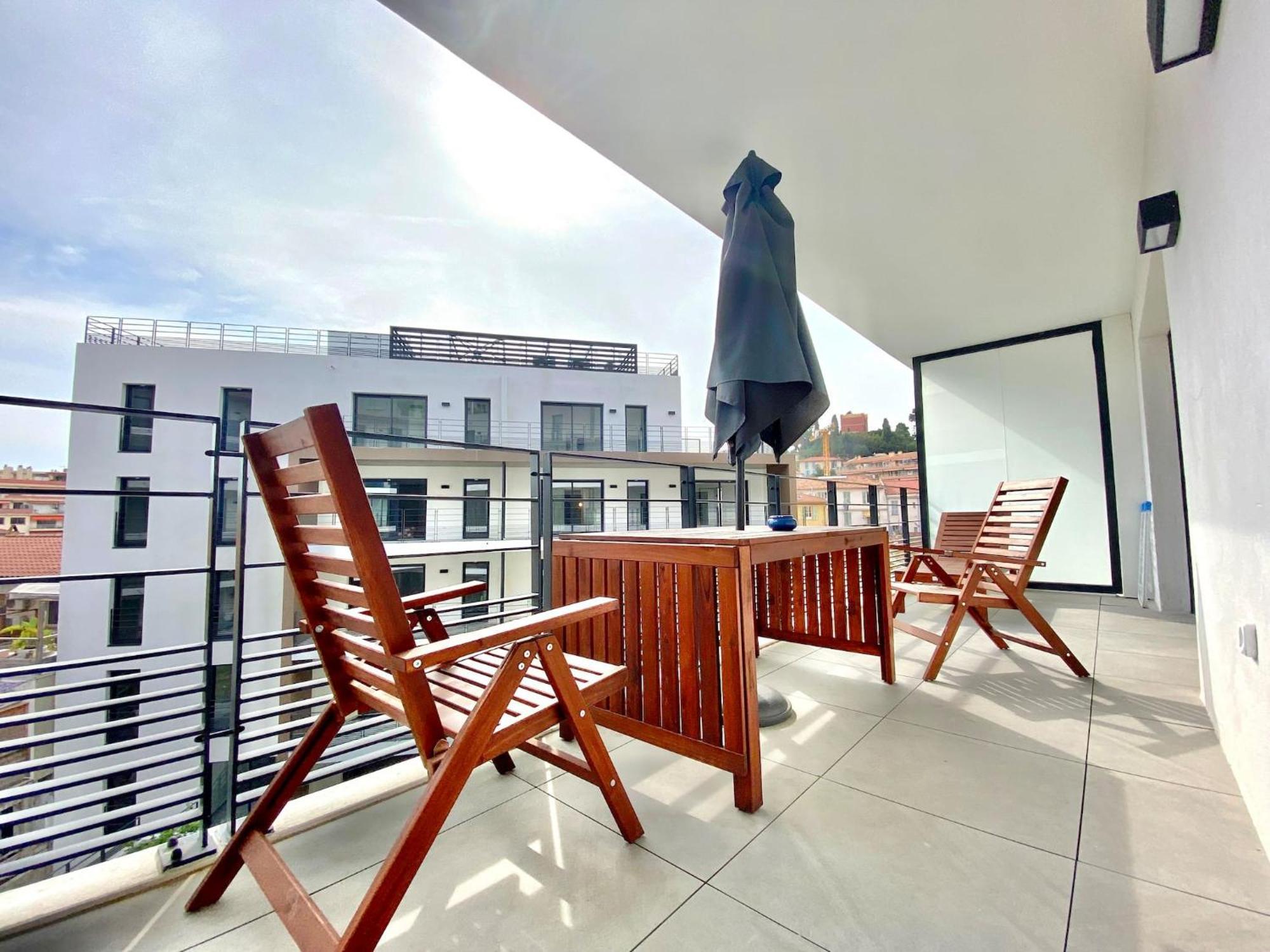 'Cap Riviera' Proche Gare Et Centre Apartment Menton Exterior photo