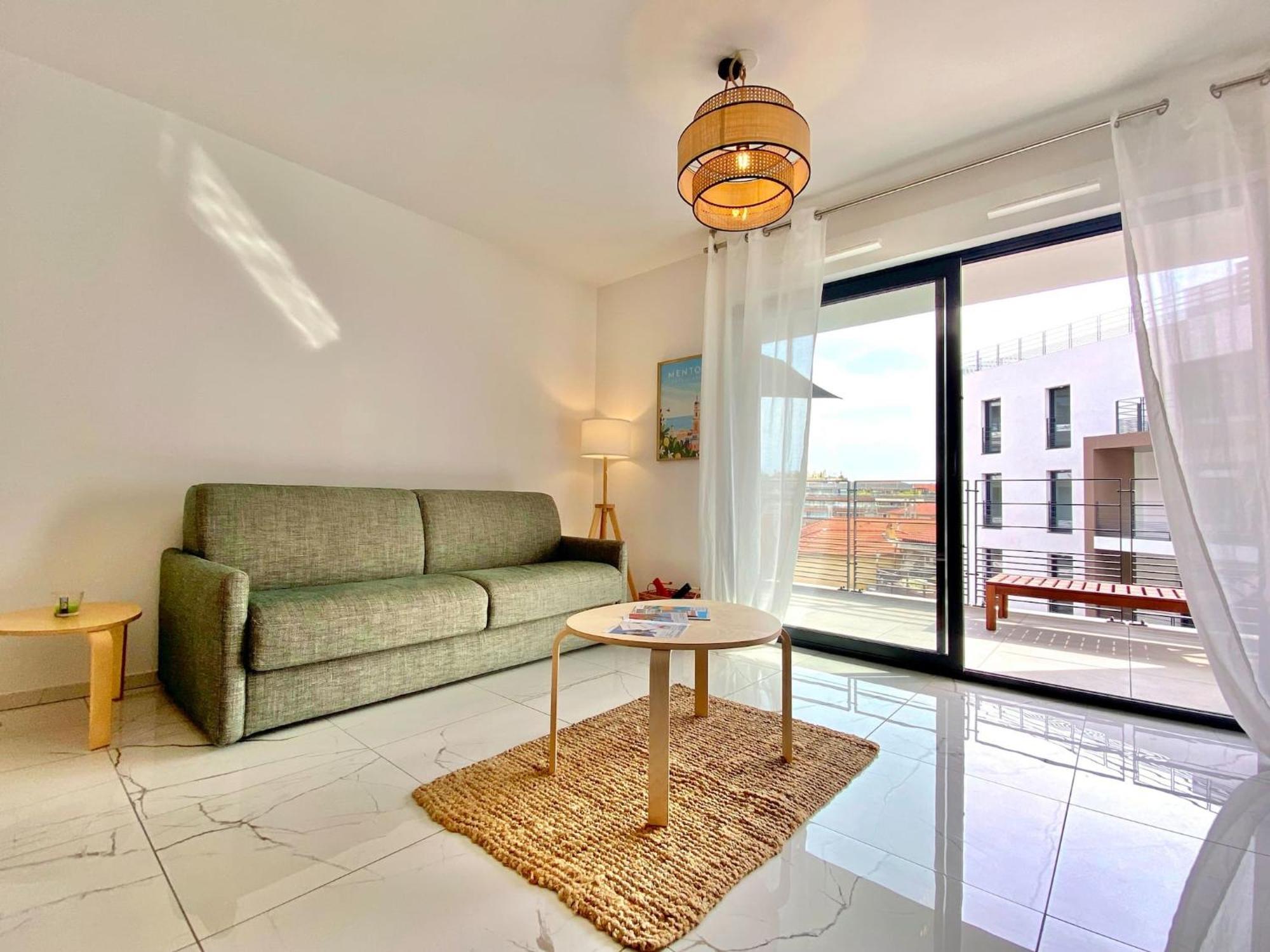 'Cap Riviera' Proche Gare Et Centre Apartment Menton Exterior photo